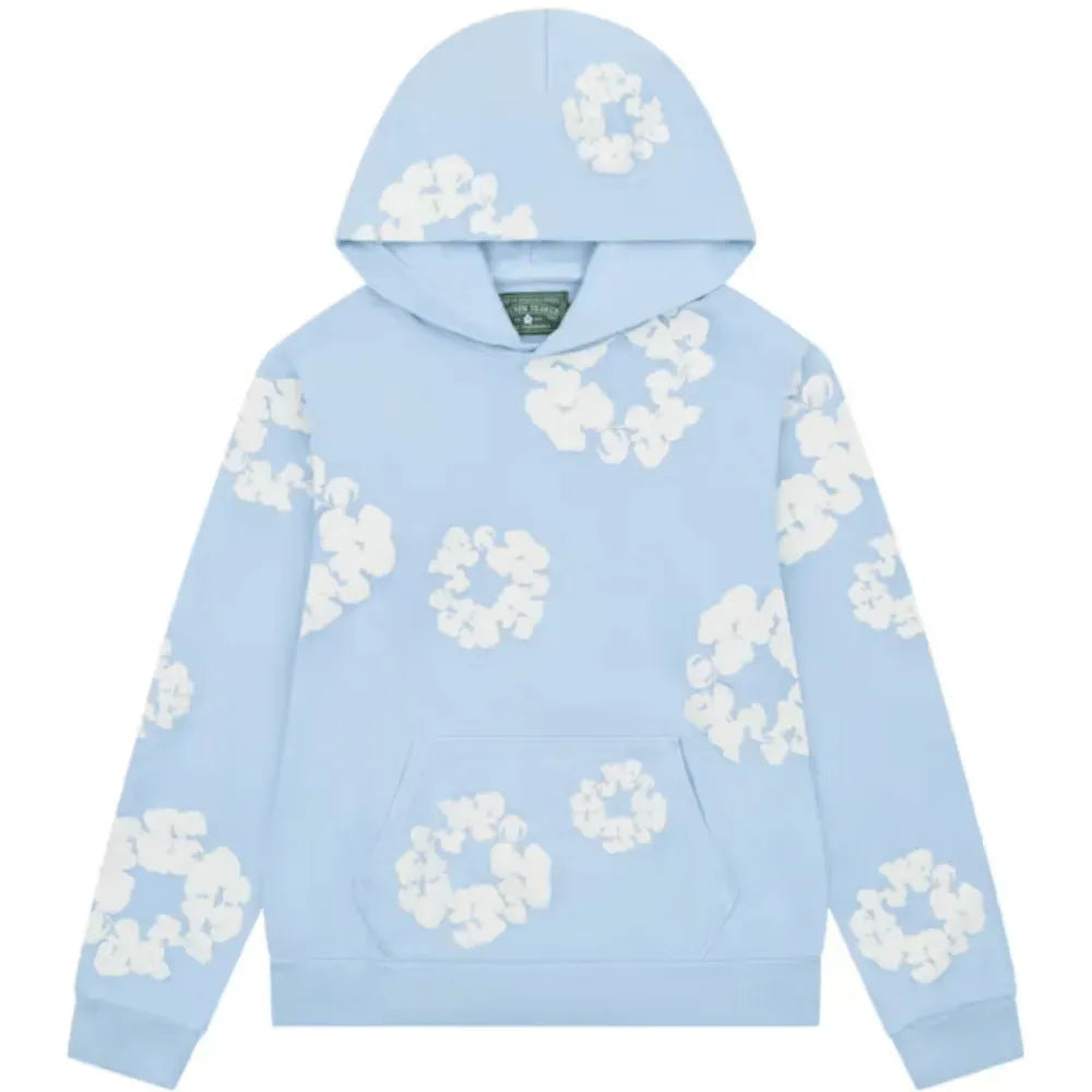 Conjunto Moletom Denim Tears - Azul
