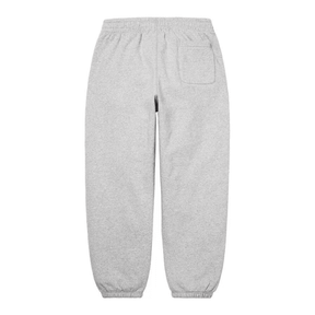 Calça Supreme Satin Appliqué Cinza